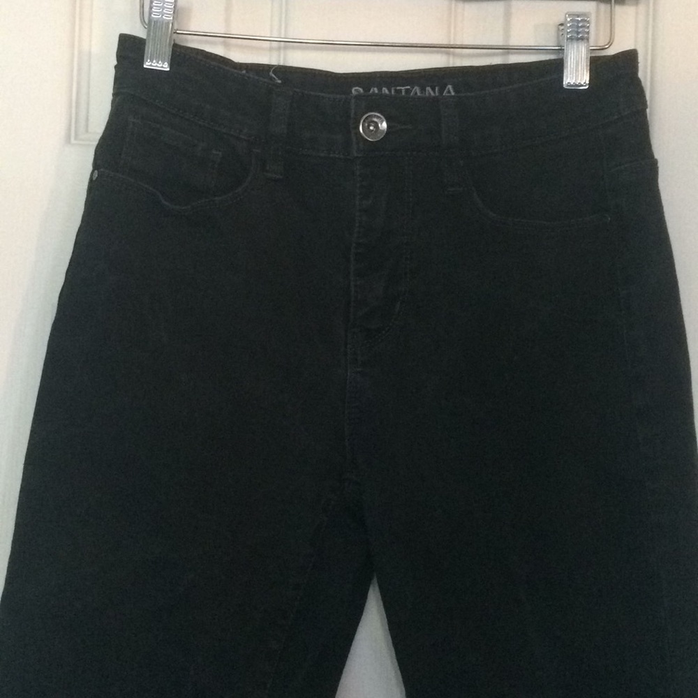High waisted mom jeans black